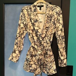 Abstract blazer, never worn